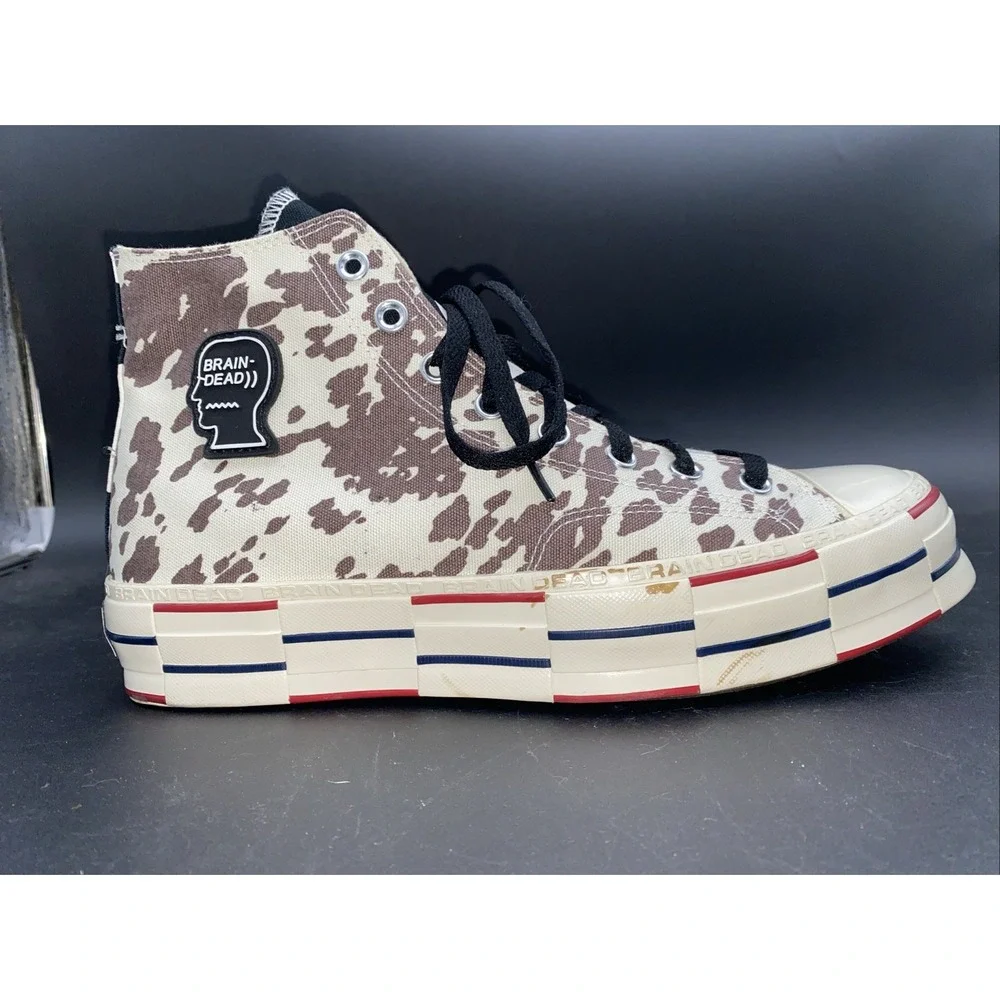 Converse Chuck 70 x‎ Brain Dead Cow Print Size Mens 10 Custom 2008